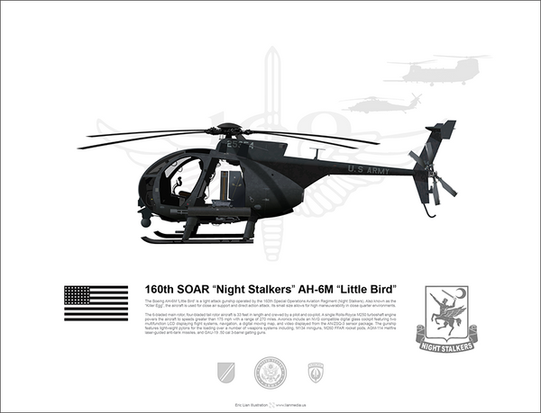 160th SOAR “Night Stalkers” Boeing AH-6M 160th SOAR “Night Stalkers” Boeing AH-6M