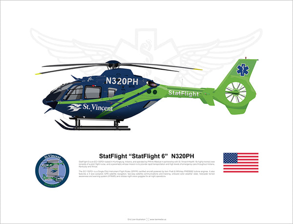 洋楽 FLY COAST / Flight Number 001 StatFlight Airbus EC135 