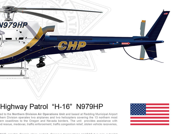 California Highway Patrol Airbus H125 