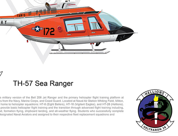 アメリカ海軍　チャレンジ Sikorsky H-3 - PLANETAG TAIL #64-14234 | Aviation Gift from