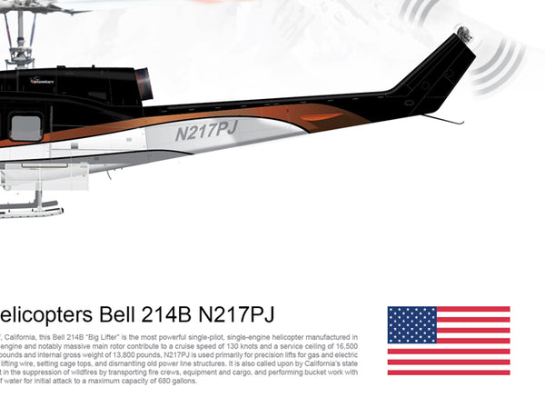Bell 214B N217PJ PJ Helicopters - Lian Media
