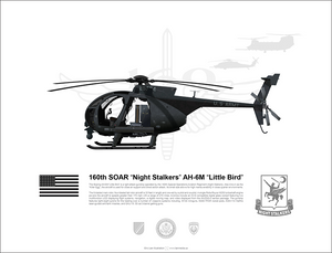 160th SOAR “Night Stalkers” Boeing AH-6M "Little Bird"
