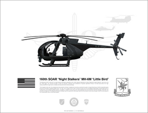 160th SOAR “Night Stalkers” Boeing MH-6M "Little Bird"