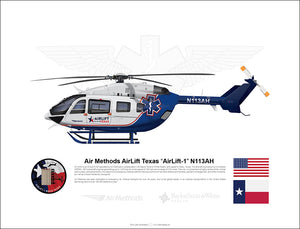 Air Methods H145 AirLift Texas “AirLift-1” N113AH