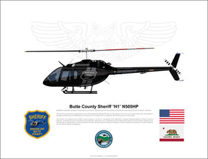 Butte County Sheriff Bell 505 "H1" N505HP
