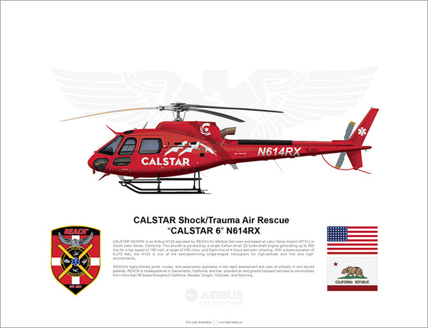 CALSTAR REACH Airbus H125 EC350 