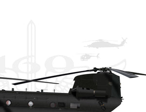 160th SOAR “Night Stalkers” Boeing MH-47G Chinook
