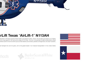 Air Methods H145 AirLift Texas “AirLift-1” N113AH