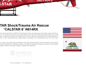 CALSTAR REACH Airbus H125 EC350 "REACH 6" N614RX - Lake Tahoe