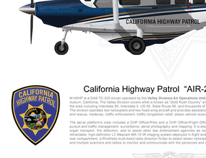 California Highway Patrol GA8 Airvan "AIR-21" N140HP