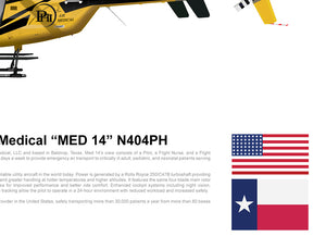PHI Air Medical Bell 407 “MED 14” N404PH