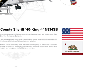 San Bernardino County Sheriff H125 “40-King-4” N834SB