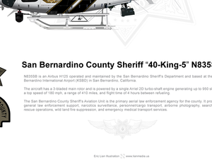 San Bernardino County Sheriff H125 “40-King-5” N835SB