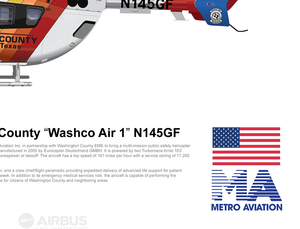 WASHINGTON COUNTY EC145 "WASHCO AIR 1" N145GF