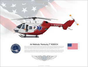 Air Methods BK-117 “Kentucky 7” N365CH