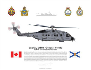 Canadian Armed Forces Sikorsky CH148 CYCLONE 148812 - Flying