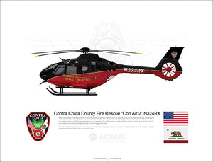 CONTRA COSTA COUNTY FIRE RESCUE EC135 "Con Air 2" N324RX