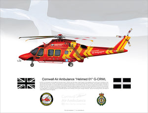 Cornwall Air Ambulance AW169 “Helimed 01” G-CRWL