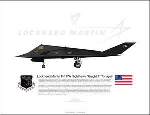 Lockheed Martin F-117A Nighthawk “Knight 1” Tonapah