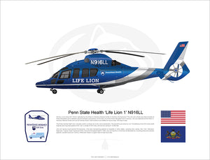 Life Lion Airbus EC155 'LIFE LION 1' N916LL - Static