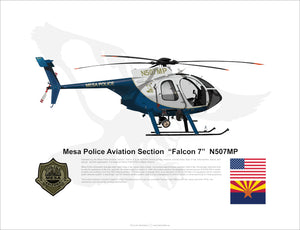 Mesa Police Aviation Section MD530F "Falcon 7" N507MP