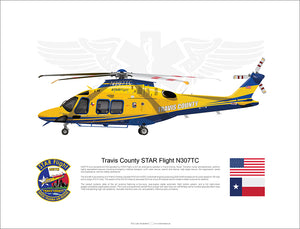 TRAVIS COUNTY AW169 STARFLIGHT N307TC - Static