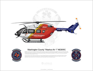 WASHINGTON COUNTY EC145 "WASHCO AIR 1" N836WC