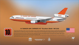 McDonnell Douglas DC-10 10 Tanker 910 "Southern Belle" N612AX -  LIMITED EDITION