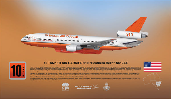 McDonnell Douglas DC-10 10 Tanker 910 