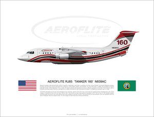 AEROFLITE Avro RJ85  ‘TANKER 160’  N839AC