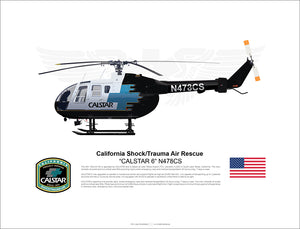 CALSTAR MBB BO-105 'CALSTAR 6' N478CS