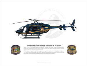 Delaware State Police Bell 407 "Trooper 4" N75SP