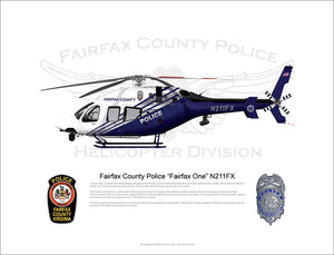 Fairfax County Police Bell 429 "Fairfax One" N211FX