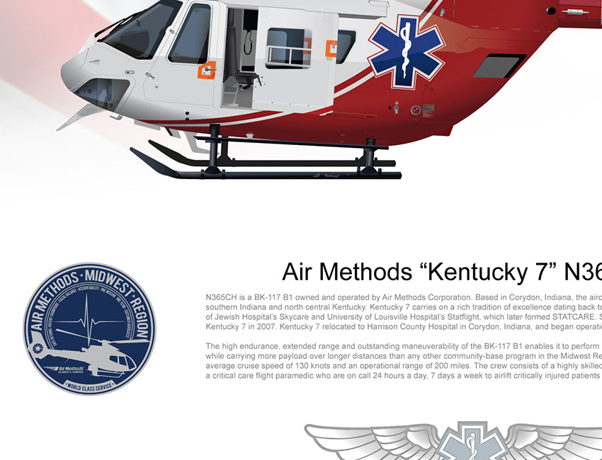 Air Methods BK-117 “Kentucky 7” N365CH - Lian Media