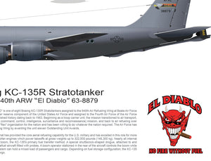 BEALE 940th ARW KC-135R "EL DIABLO" 63-8879