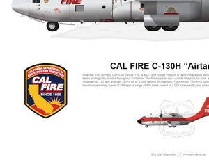 CAL FIRE C-130H Airtanker 116