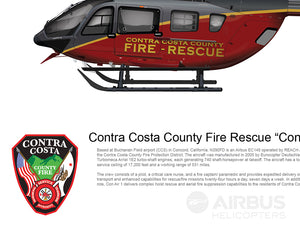 CONTRA COSTA COUNTY FIRE RESCUE EC145 "Con Air 1" N390FD