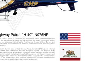 California Highway Patrol Airbus H125 "H-40" N975HP