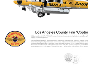 Los Angeles LA County Fire FIREHAWK “Copter 22” N822LA