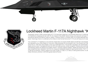 Lockheed Martin F-117A Nighthawk “Knight 1” Tonapah