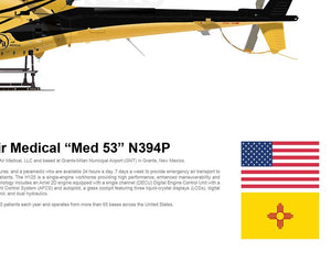 PHI Air Medical Airbus H125 “Med 53” N394P Grants, New Mexico