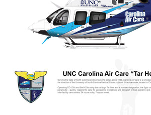 UNC Carolina Air Care Bell 429 “Tar Heel 1” N861NC