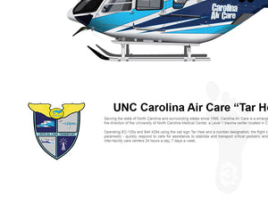 UNC Carolina Air Care EC135 “Tar Heel 3” N863NC