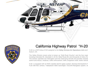 California Highway Patrol Airbus H125 "H-20" N974HP