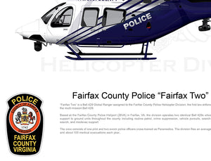 Fairfax County Police Bell 429 "Fairfax Two" N212FX