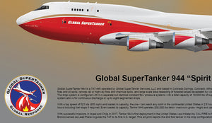 Global SuperTanker 944 Boeing 747 N744ST - LIMITED EDITION