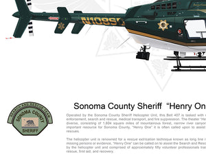 Sonoma County Sheriff Bell 407 N108SD 'Henry 1'