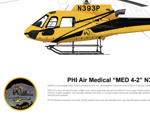 PHI Air Medical Airbus AS350 "MED 4-1" N384PH