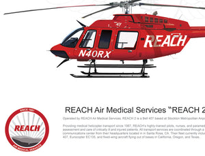 REACH Air Medical Services Bell 407 "REACH 2" N40RX
