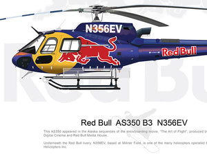 Red Bull Airbus AS350 B3 N356EV